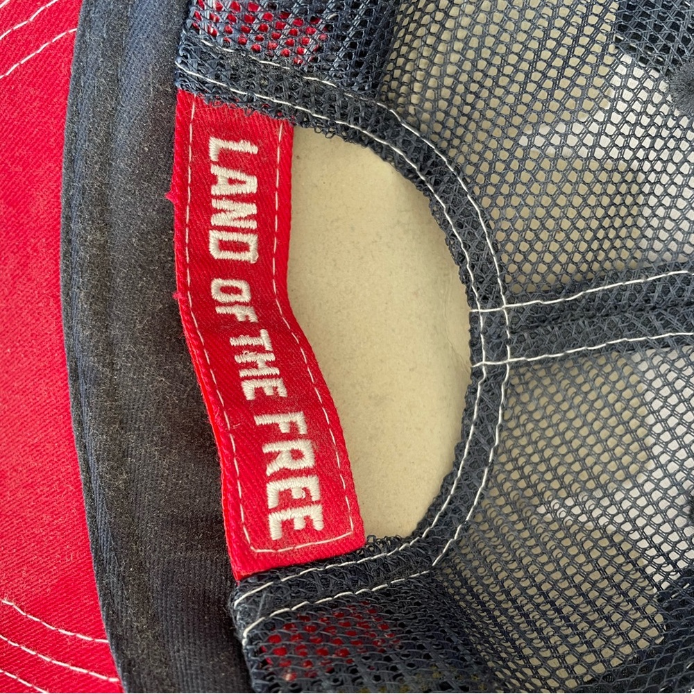 Brand new Men’s red white and blue breathable ball cap! - Picture 3 of 4